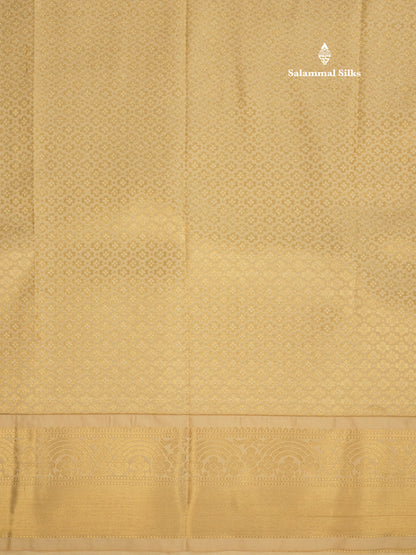 1000 Buttas Black Semi Silk Saree With Contrast Sandal Border