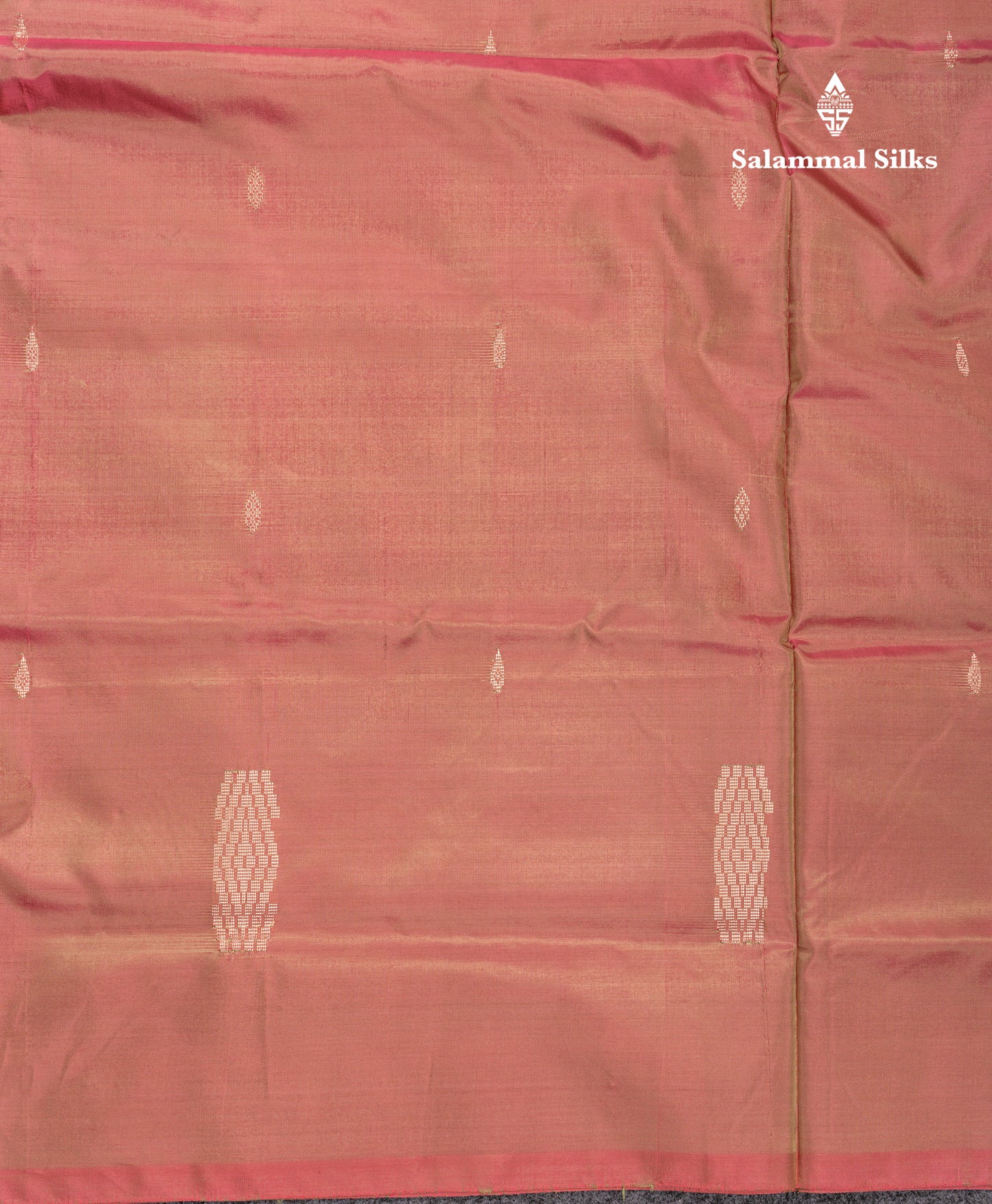 Onion Pink Banana Pinth Saree (Vaazhainaar Pattu) With Contrast Golden Yellow Blouse