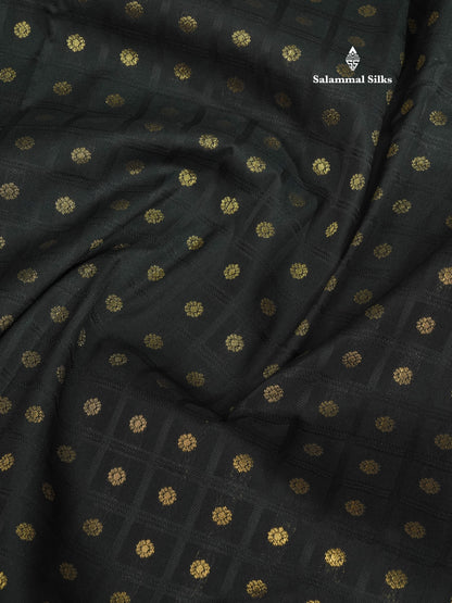 1000 Buttas Mustard Yellow Semi Silk Saree With Contrast Pink Traditional Border
