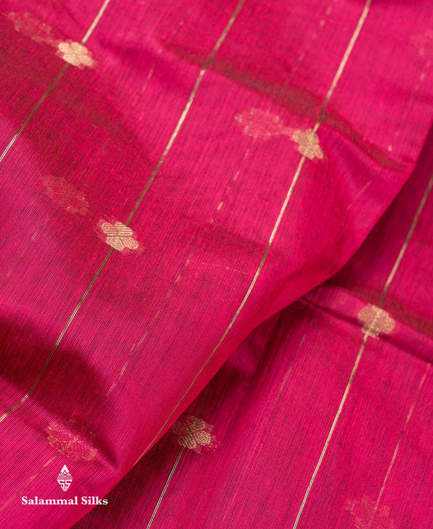 Beautiful Light Grey Stripes With Butta Maheshwar Cotton Saree With Contrast Black Blouse
