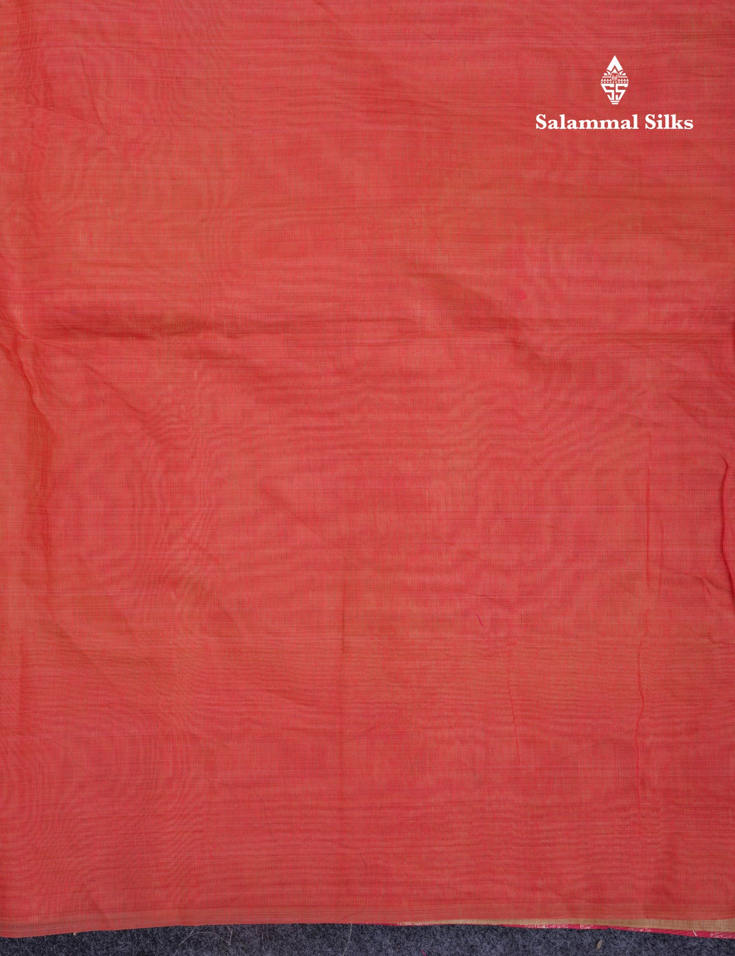 Beautiful Light Yellow Muga Cotton Saree With Contrast Light Red Blouse