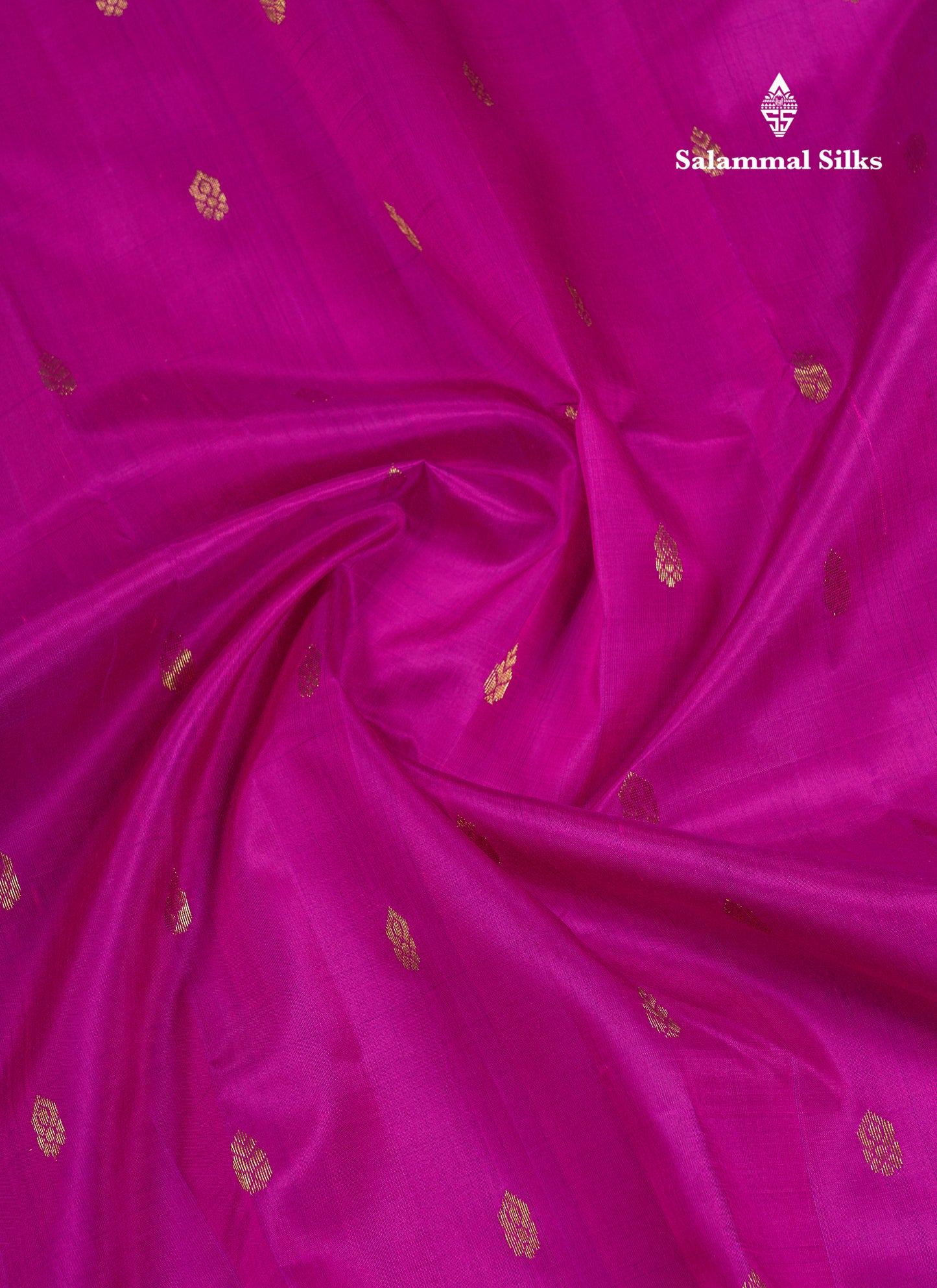Beautiful Purple Pure Kanjivaram Silk Saree With Contrast Mustard Yellow Traditional One Side Border