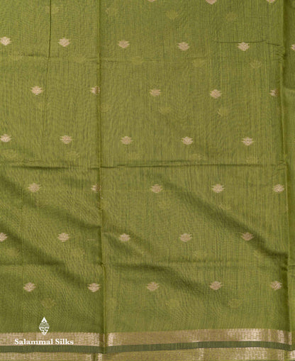 Beautiful Light Chocolate Maheshwar Cotton Saree With Contrast Light Lavender Blouse