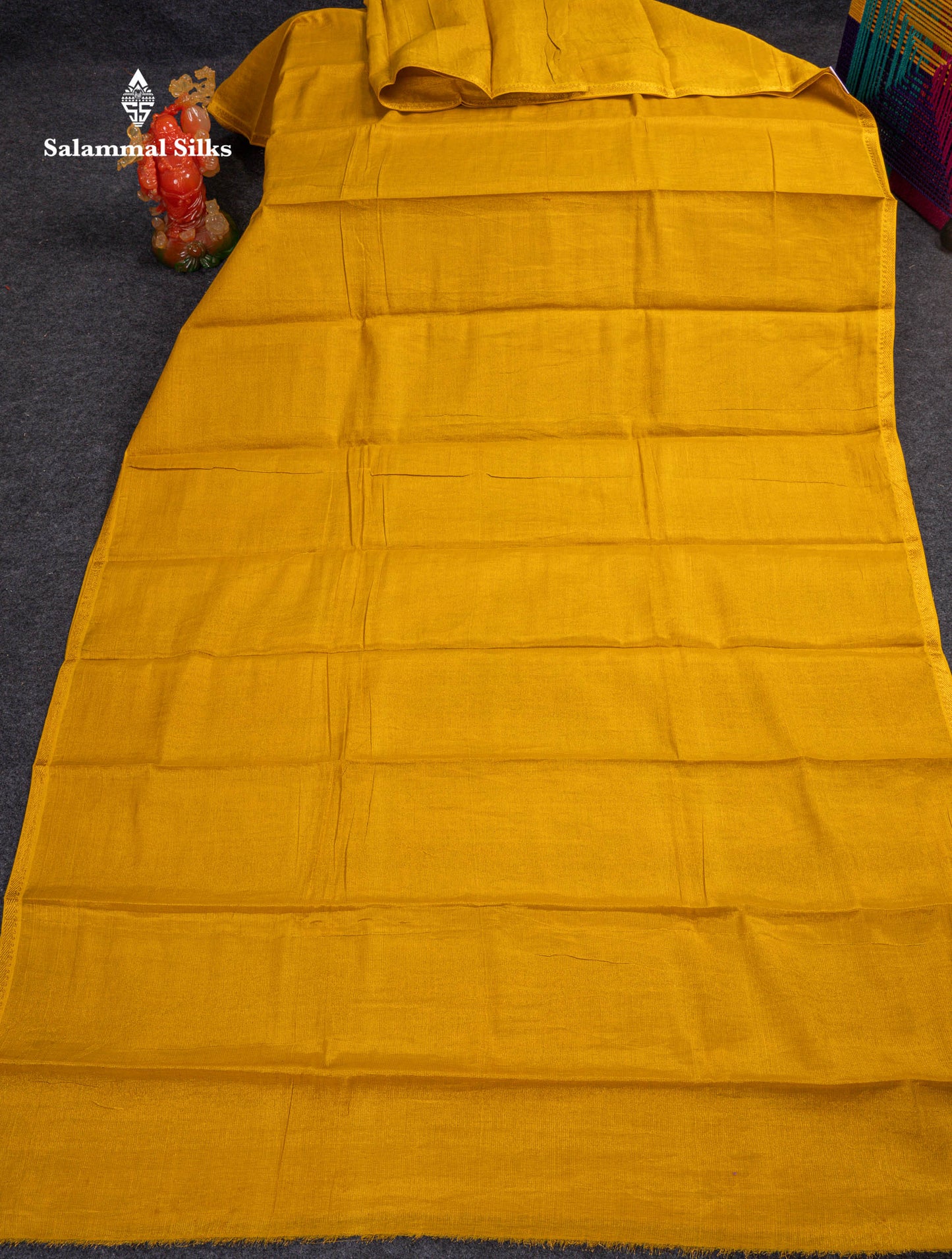 Stunning Lavender Tissue Sungudi Cotton Saree With Small Traditional Zari Border