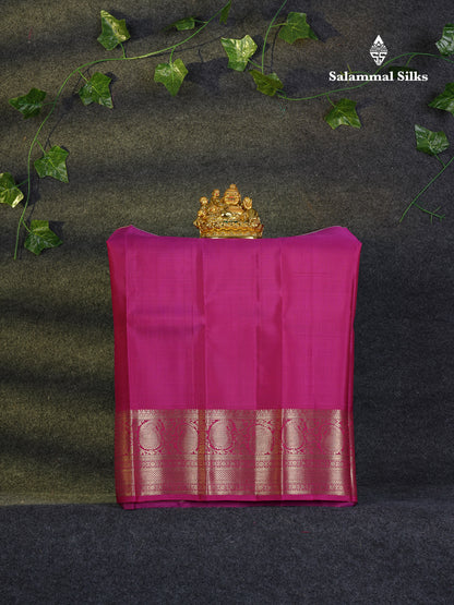 Beautiful Pure Silk Pattu Pavadai (Maroon) With Contrast Olive Mustard Yellow Blouse 18"