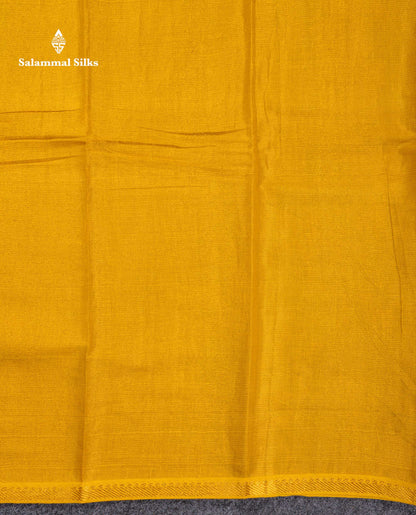 Stunning Lavender Tissue Sungudi Cotton Saree With Small Traditional Zari Border