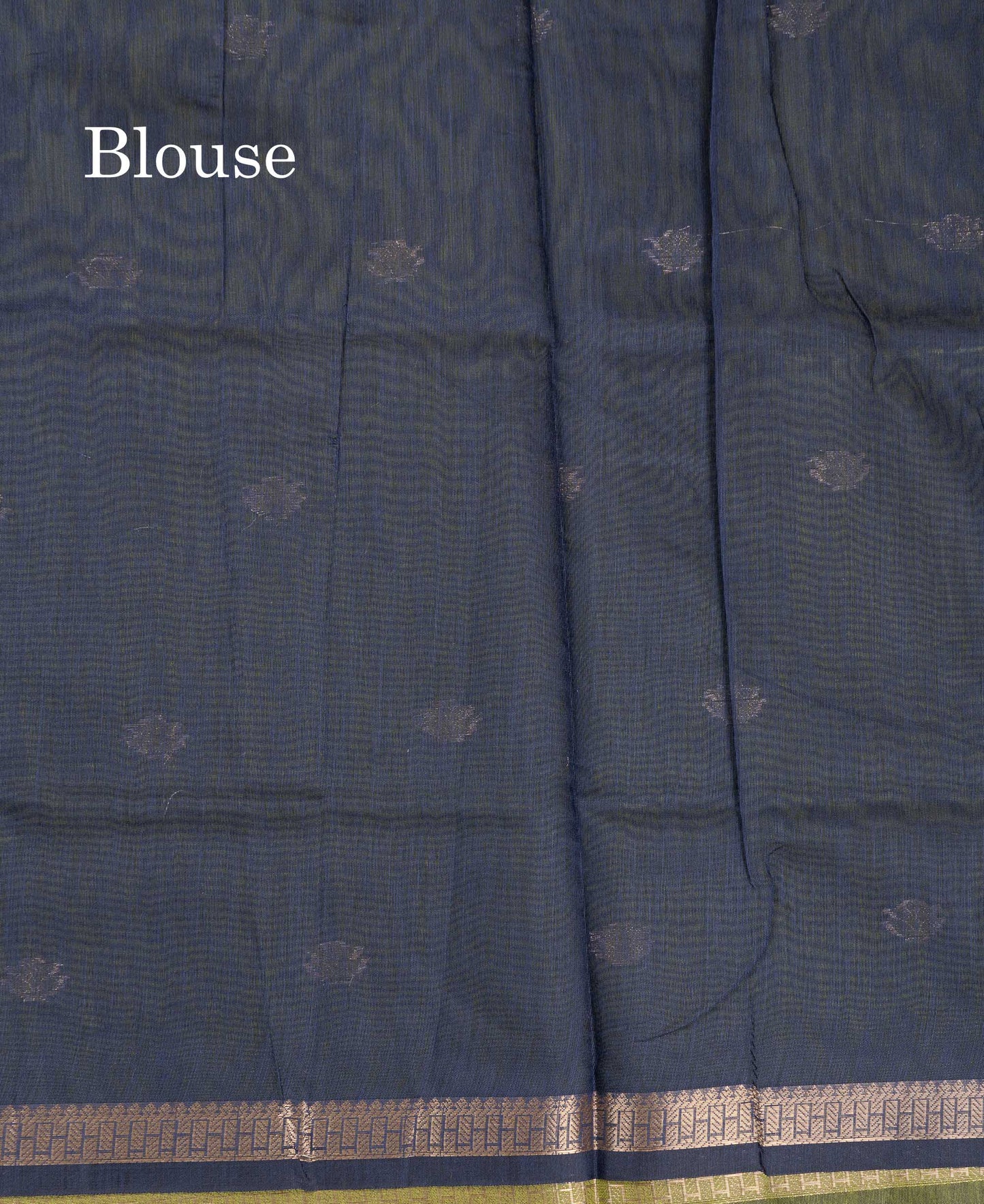 Beautiful Light Chocolate Maheshwar Cotton Saree With Contrast Light Lavender Blouse