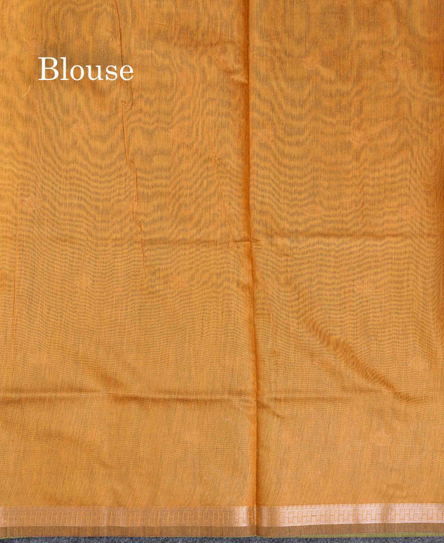 Beautiful Light Chocolate Maheshwar Cotton Saree With Contrast Light Lavender Blouse