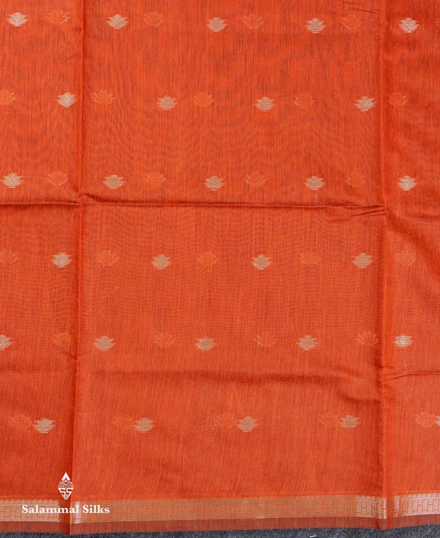 Beautiful Light Chocolate Maheshwar Cotton Saree With Contrast Light Lavender Blouse