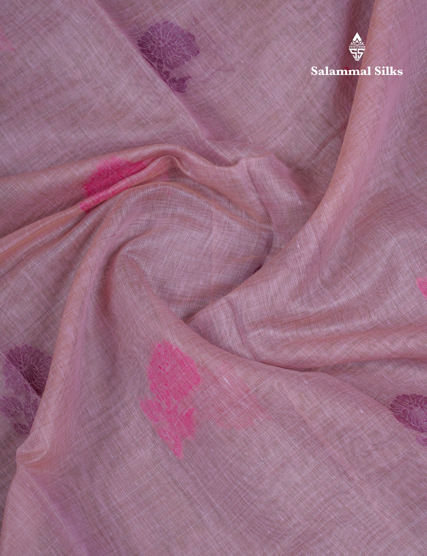 Beautiful Light Yellow Muga Cotton Saree With Contrast Light Red Blouse