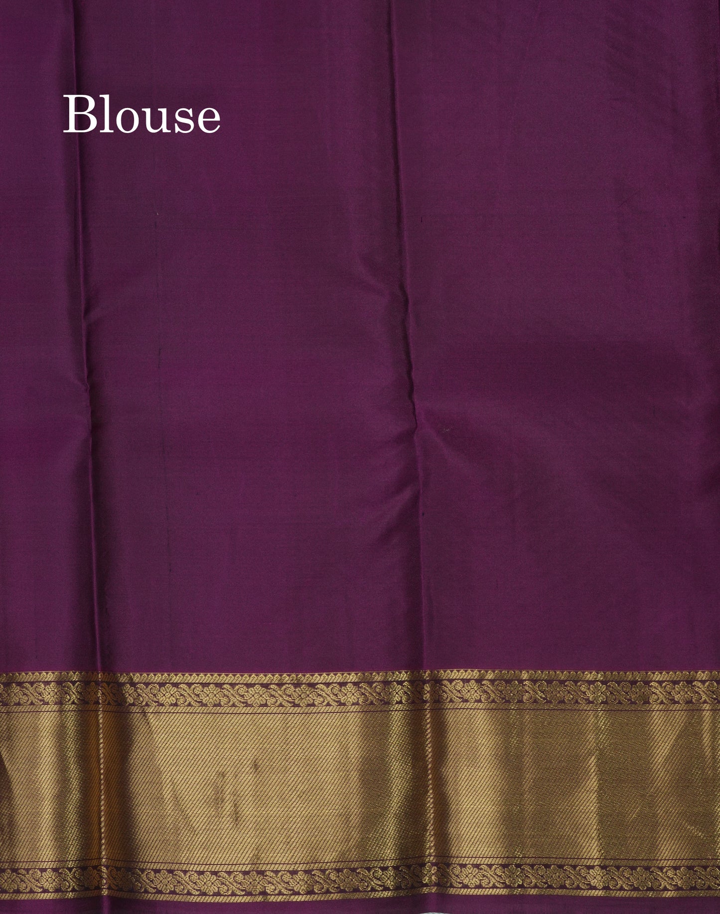 Beautiful Traditional Paalum Pazham Checks Pure Kanjivaram Silk Saree With Gold Zari Border