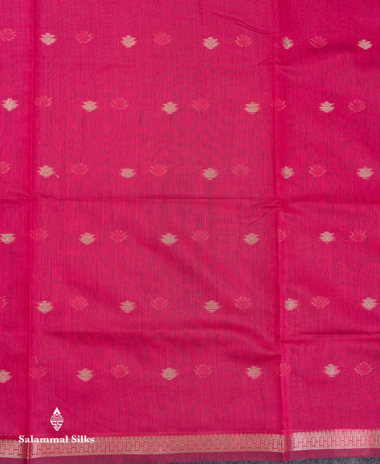 Beautiful Light Chocolate Maheshwar Cotton Saree With Contrast Light Lavender Blouse