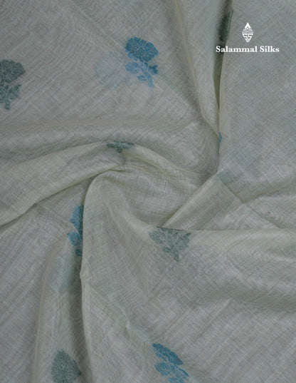 Beautiful Light Yellow Muga Cotton Saree With Contrast Light Red Blouse