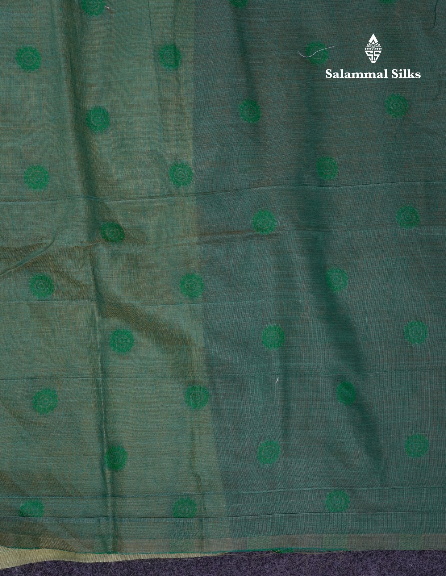 Beautiful Dark Peach Muga Cotton Saree With Contrast Maroon Blouse