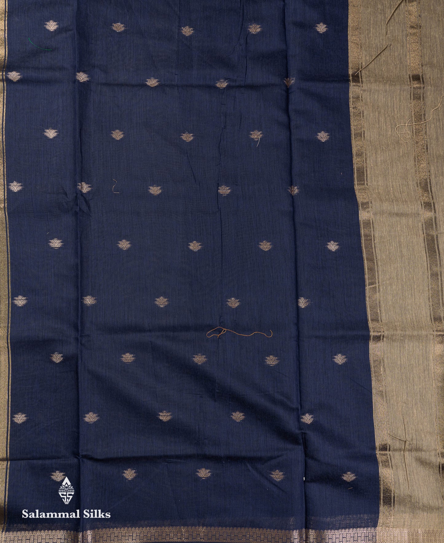 Beautiful Light Chocolate Maheshwar Cotton Saree With Contrast Light Lavender Blouse