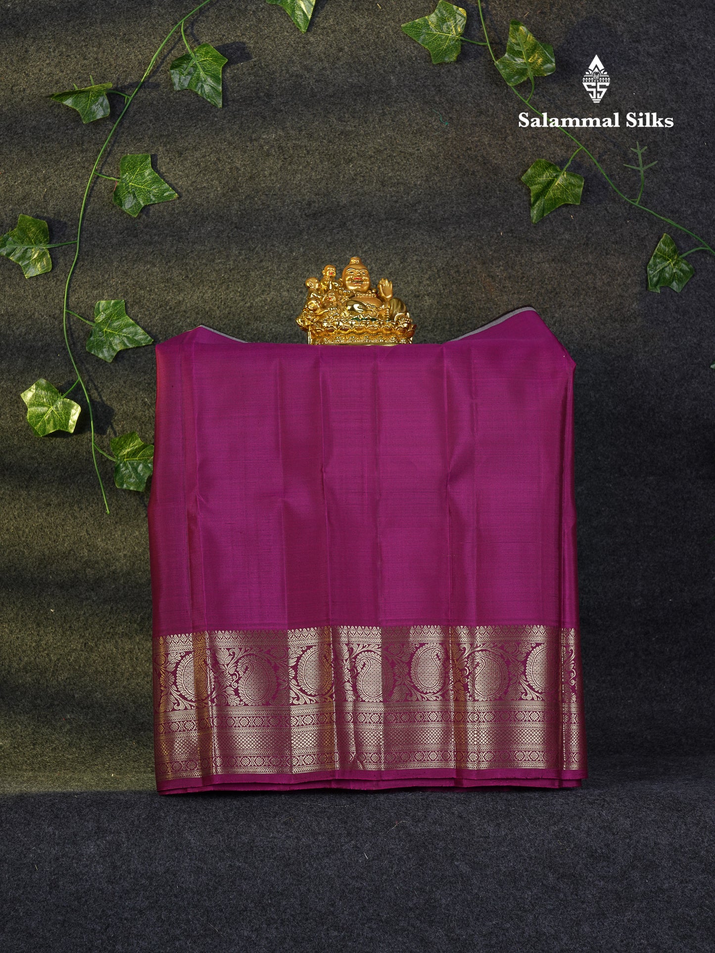 Beautiful Pure Silk Pattu Pavadai (Maroon) With Contrast Olive Mustard Yellow Blouse 18"