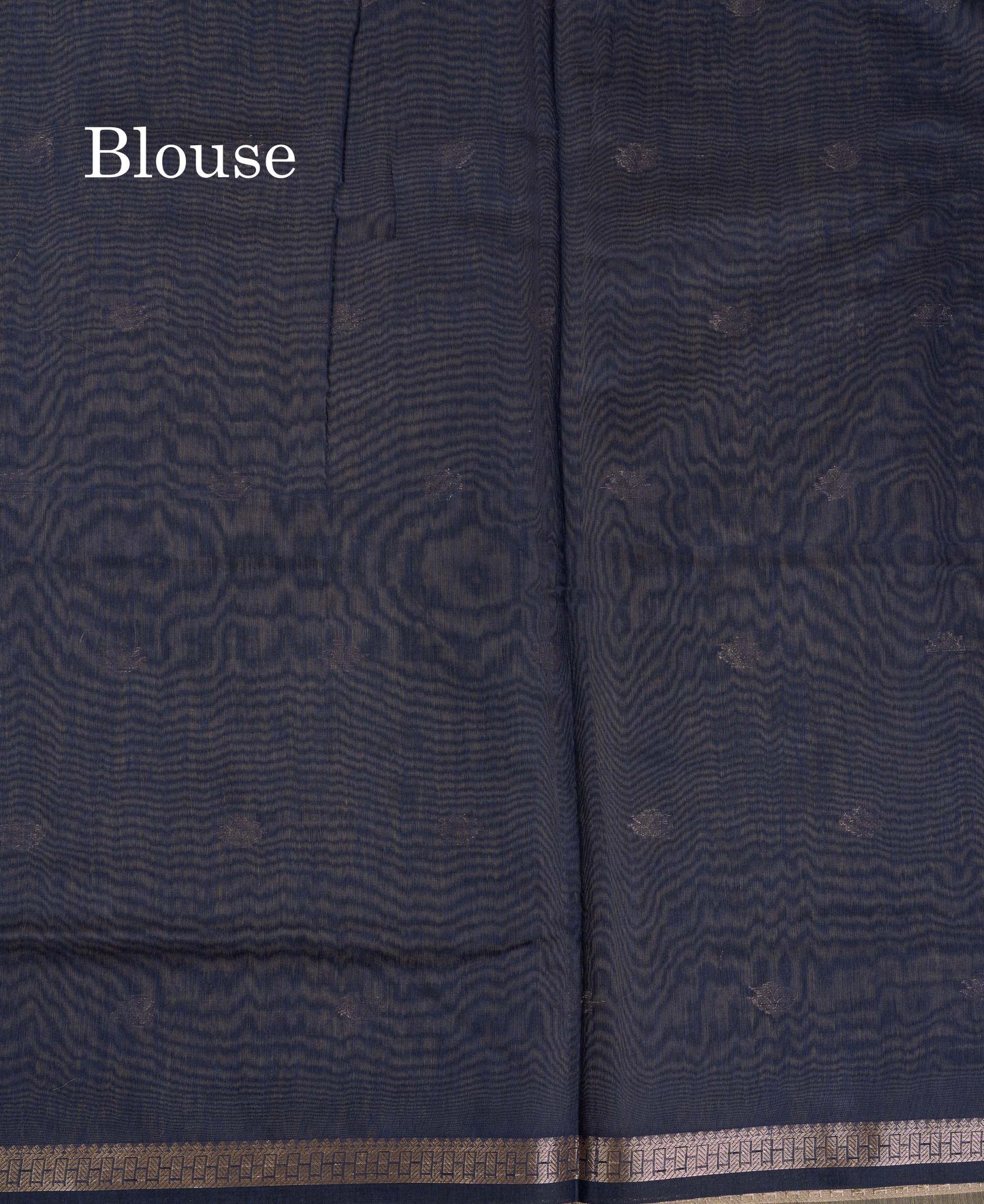 Beautiful Light Chocolate Maheshwar Cotton Saree With Contrast Light Lavender Blouse