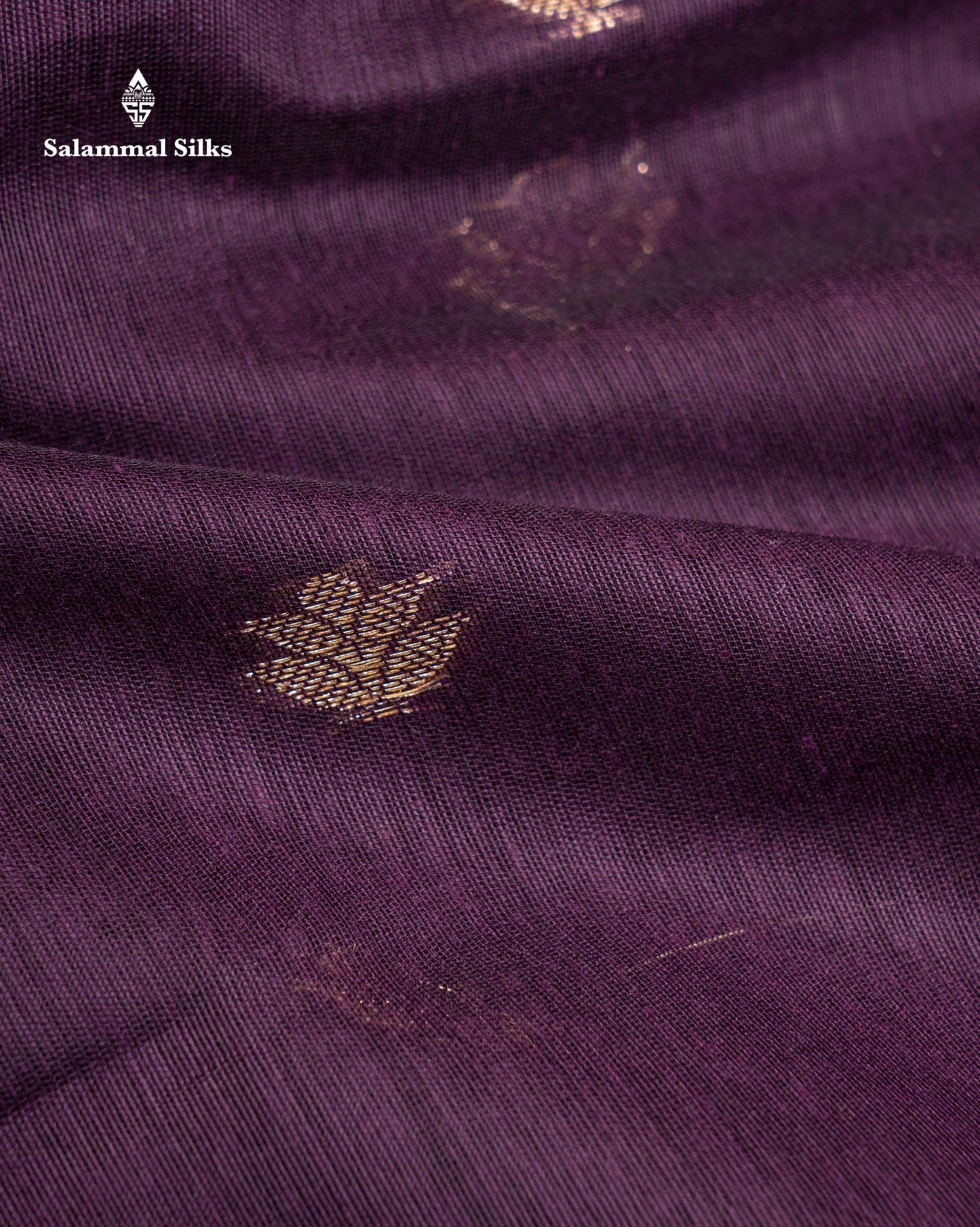Beautiful Grey Zari Butta Maheshwar Cotton Saree With Contrast Manthulir Green Blouse