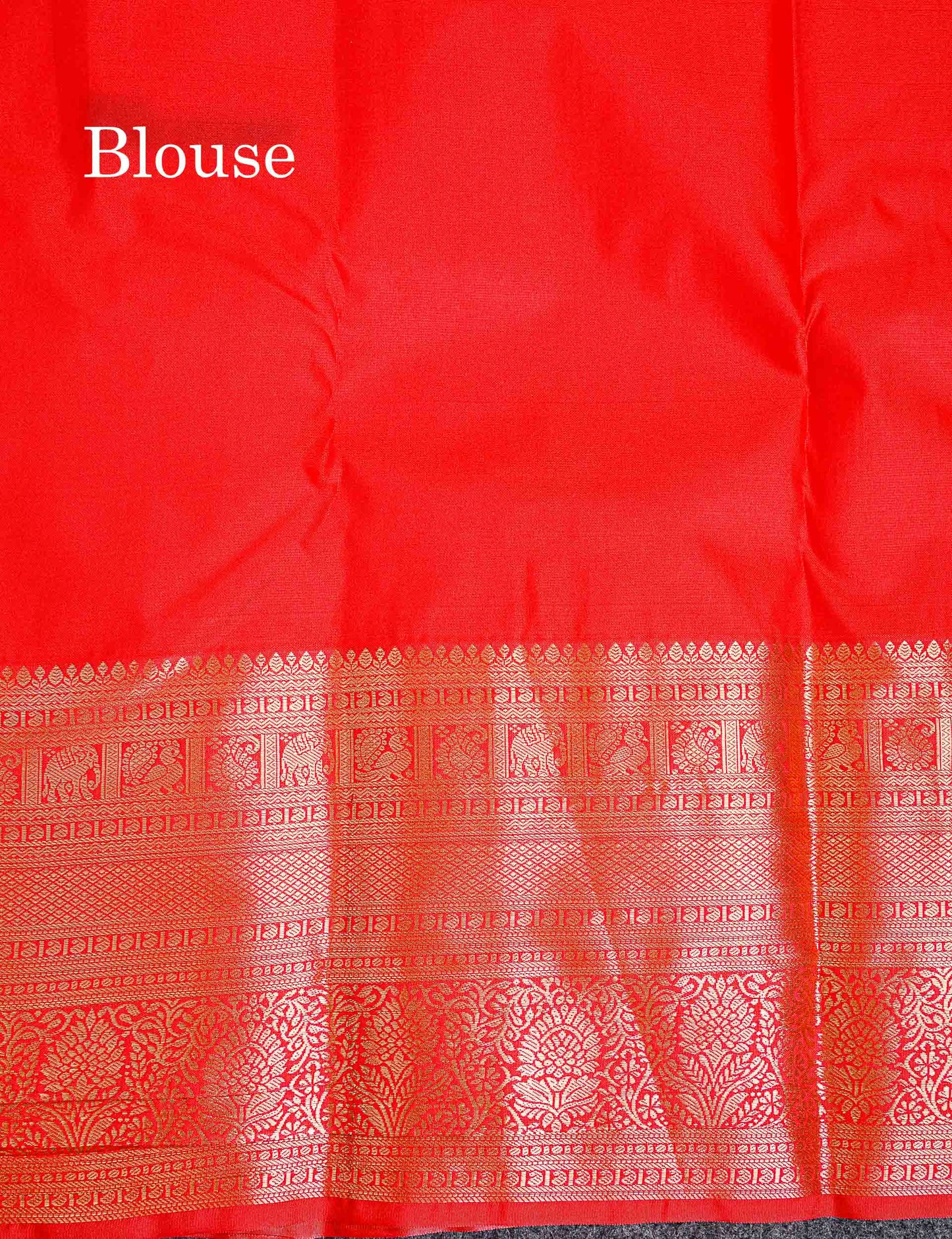 Semi Silk Saree - Redish Maroon Small Checks With Butta Along With Traditional Evening Morning Border