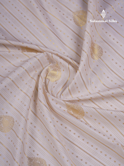 Beautiful Mustard Yellow Semi Silk Saree With Contrast Dark Purple Traditional Evening Morning Border