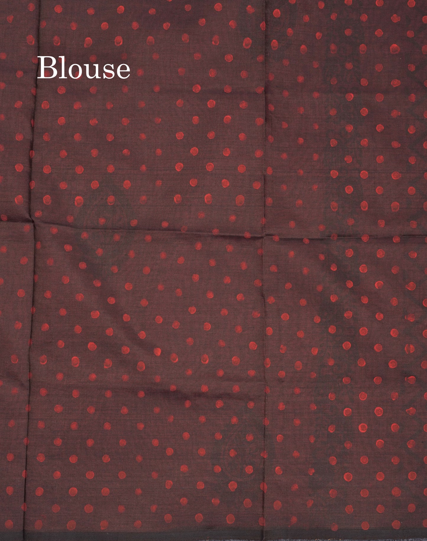Pink South Cotton Printed Saree With Contrast Dark Brown Blouse