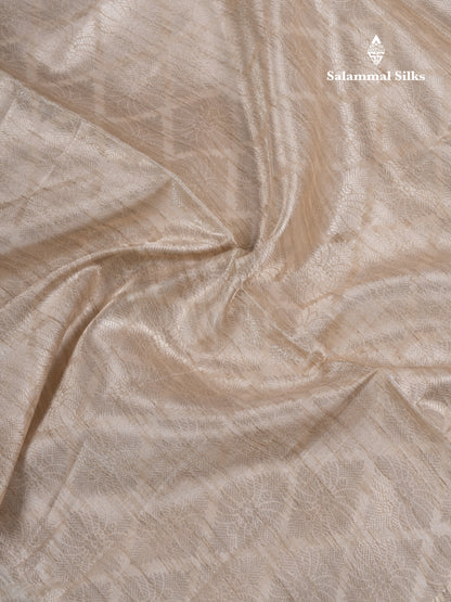 Light Violet Semi Tussar Fancy Saree With Embroidery Border