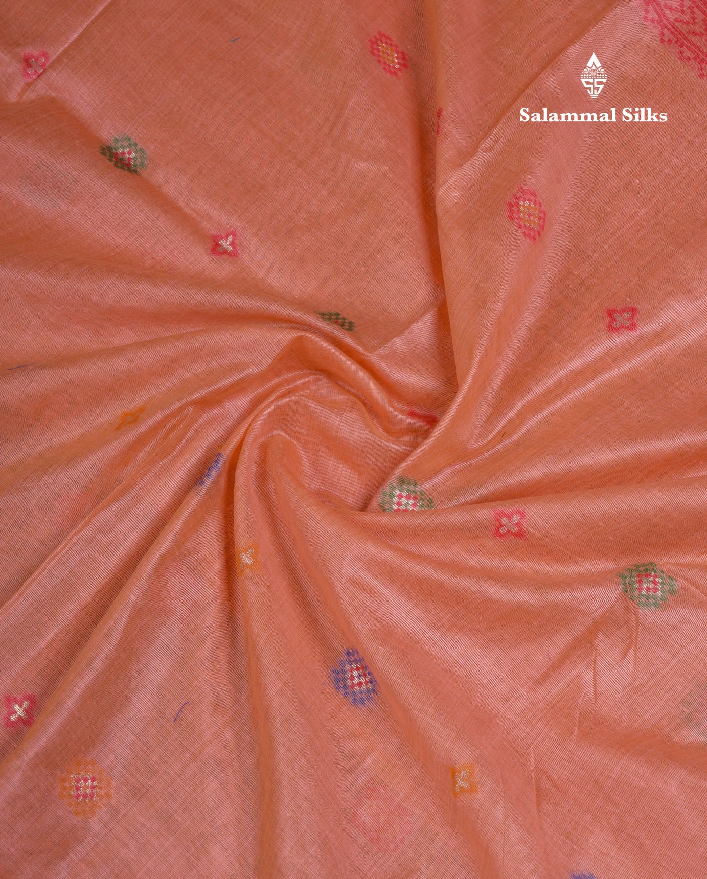 Beautiful Cream Sandal Meanakari Work Muga Cotton Saree With Contrast Brown Blouse