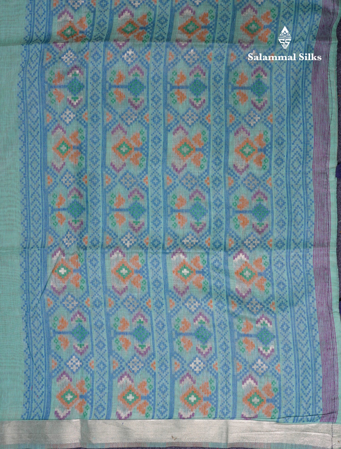 Beautiful Cream Sandal Meanakari Work Muga Cotton Saree With Contrast Brown Blouse