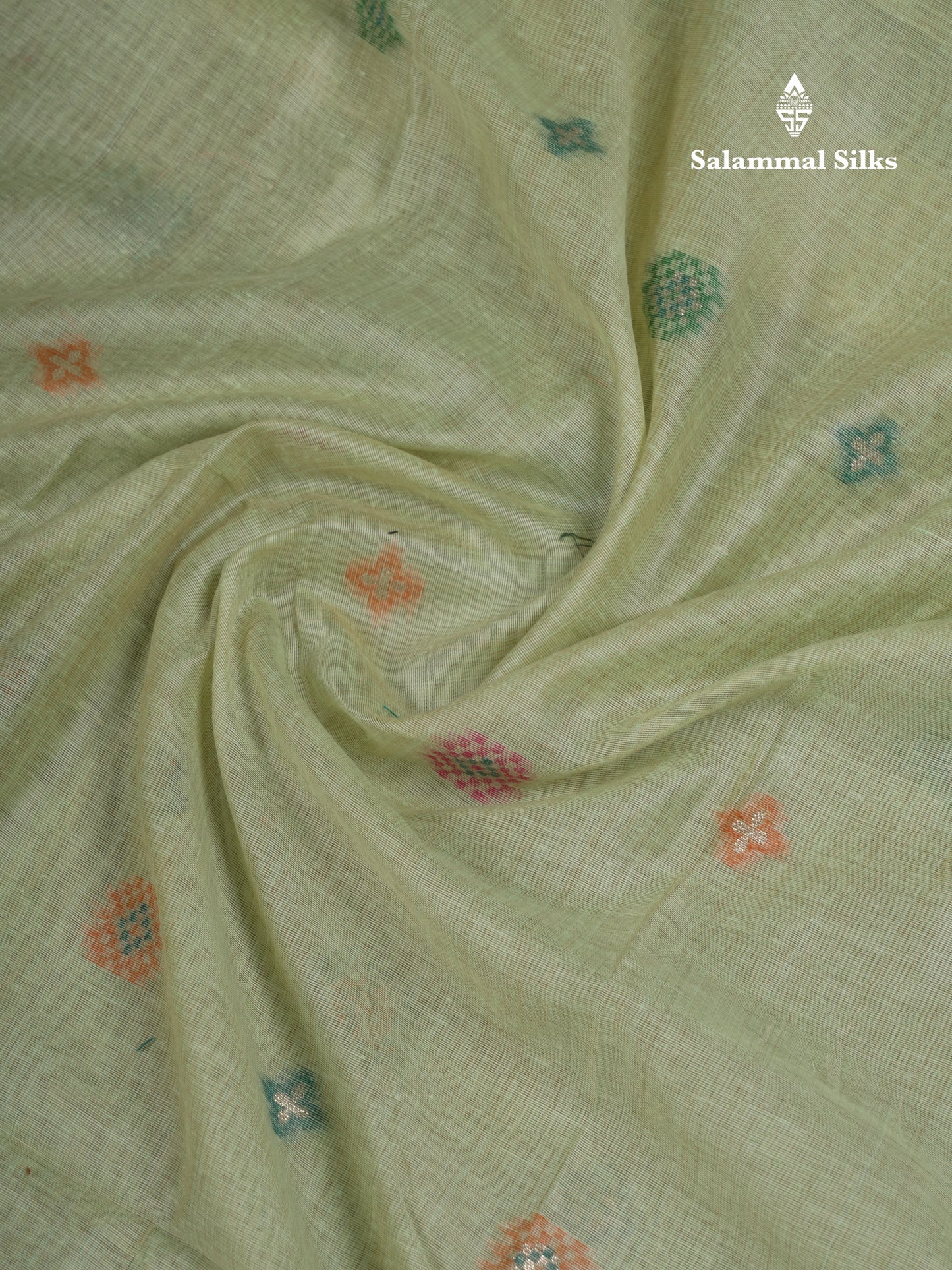 Beautiful Cream Sandal Meanakari Work Muga Cotton Saree With Contrast Brown Blouse