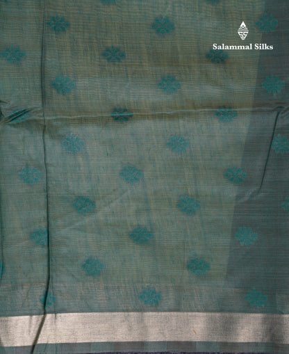 Beautiful Cream Sandal Meanakari Work Muga Cotton Saree With Contrast Brown Blouse