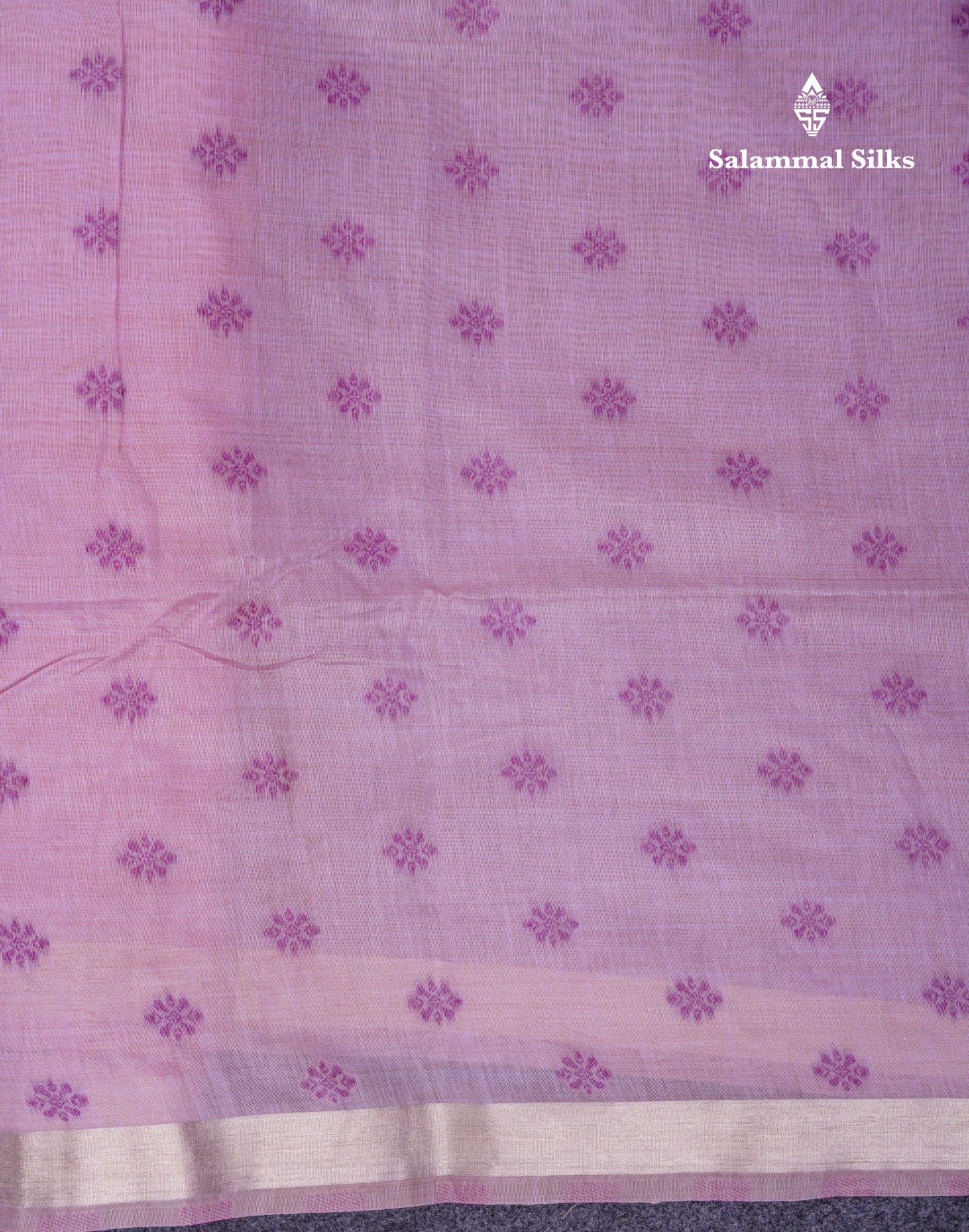 Beautiful Cream Sandal Meanakari Work Muga Cotton Saree With Contrast Brown Blouse
