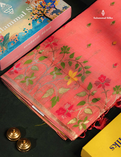 Benares Fancy Saree with Meenakari Work