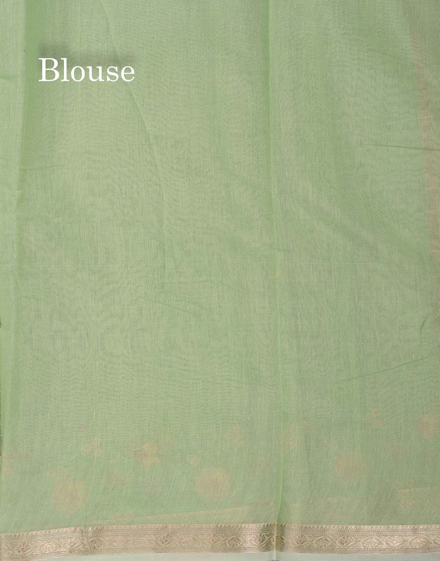 Beautiful Light Pink Zari Lines Cotton Mix Fancy Saree With Embroidery Floral Design & Small Zari Border