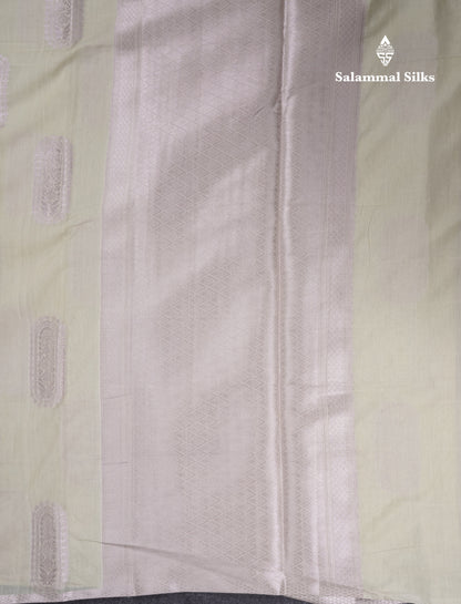 Pastel Blue Cotton Mix Saree With Small Zari Border