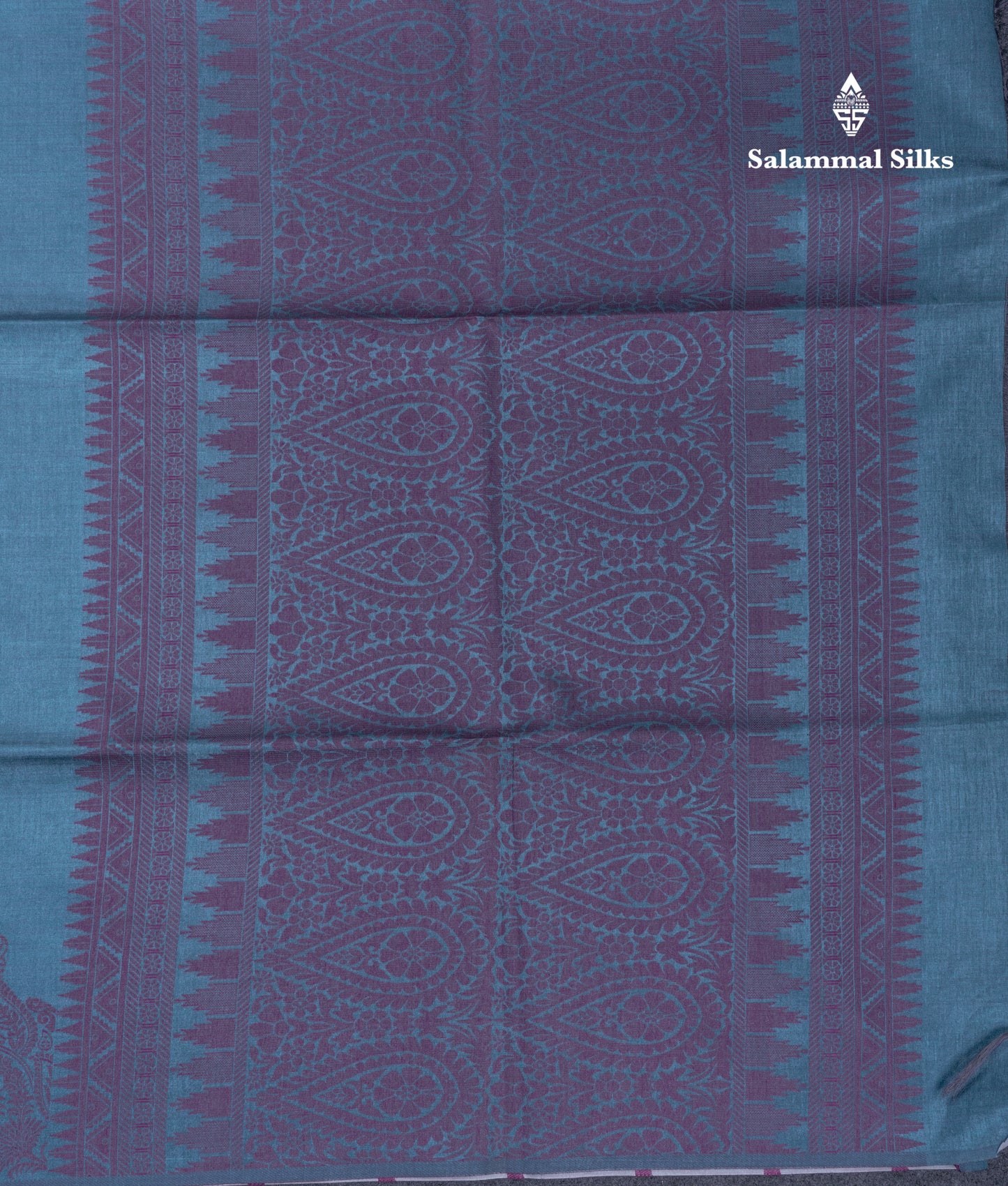 Light Violet Semi Tussar Fancy Saree With Fancy Border