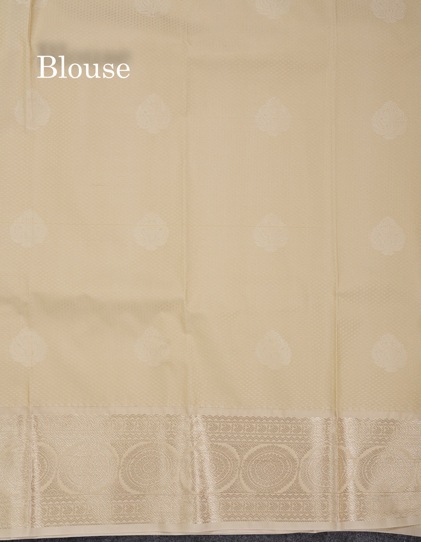 Beautiful Manthulir Yellow Semi Silk Saree With Contrast Cream Sandal Traditional Border