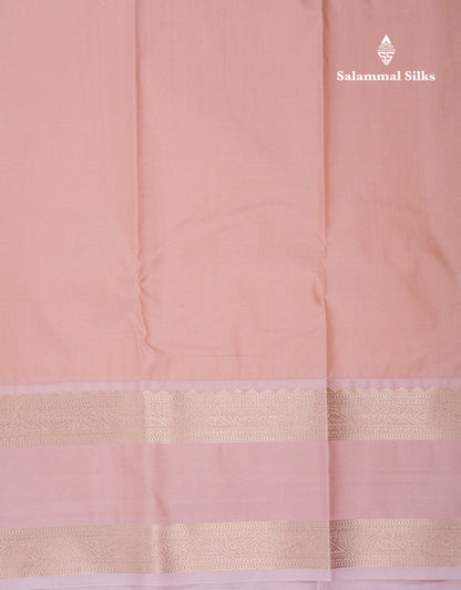 Beautiful Yellow Checks With Buttta Semi Silk Saree With Contrast Peach Traditional Rettapet Border