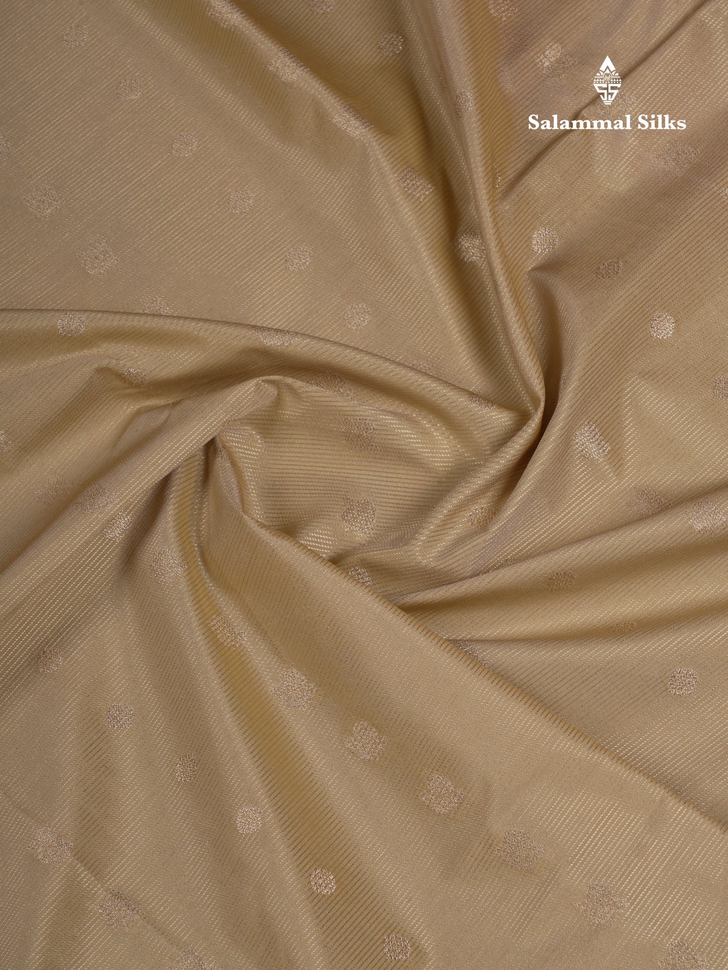 Beautiful Beige Vaira Oosi Lines Semi Silk Saree With Contrast Pink Border
