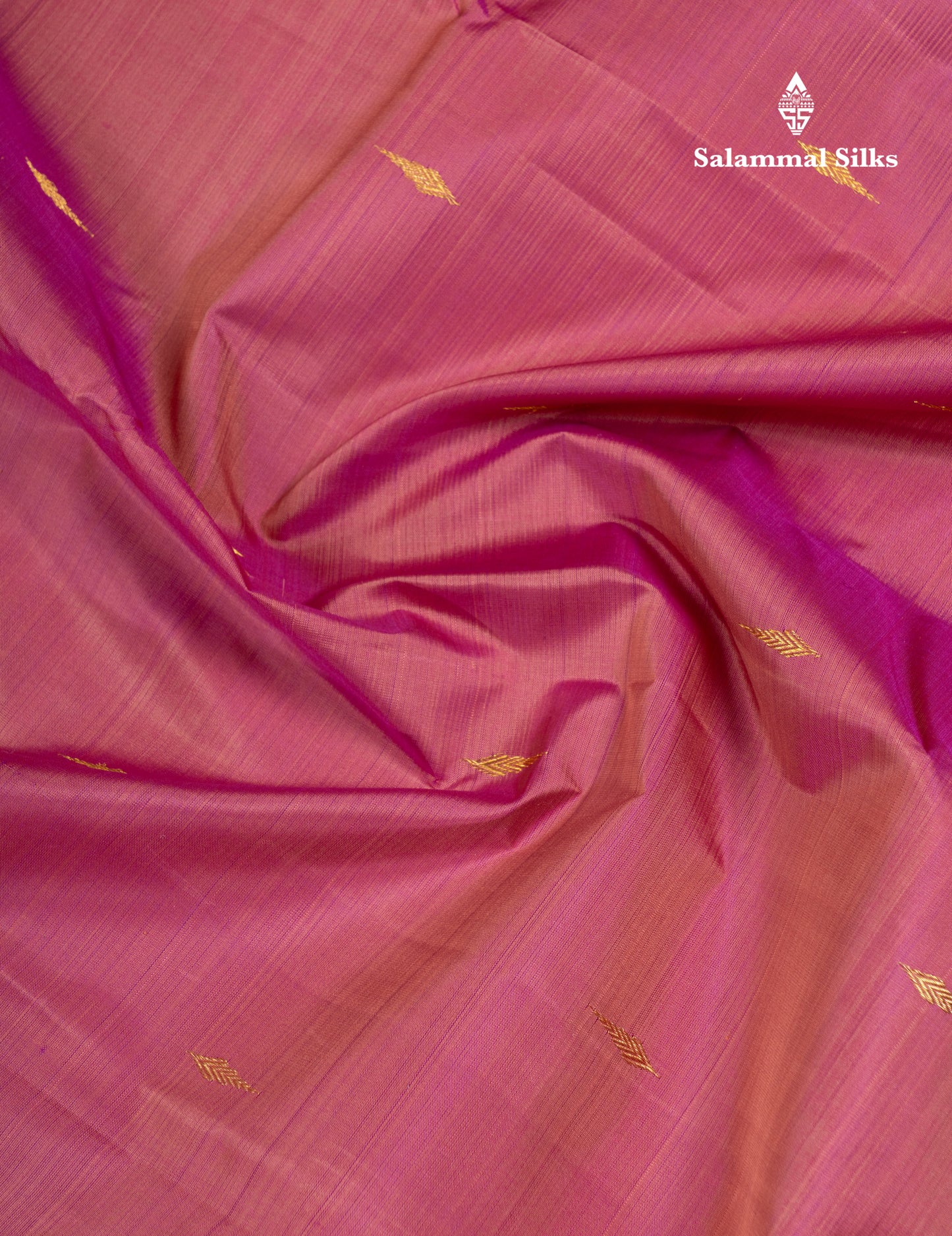 Mustard Yellow Pure Kanjivaram Silk Saree With Contrast Dark Purple Small Traditional Border