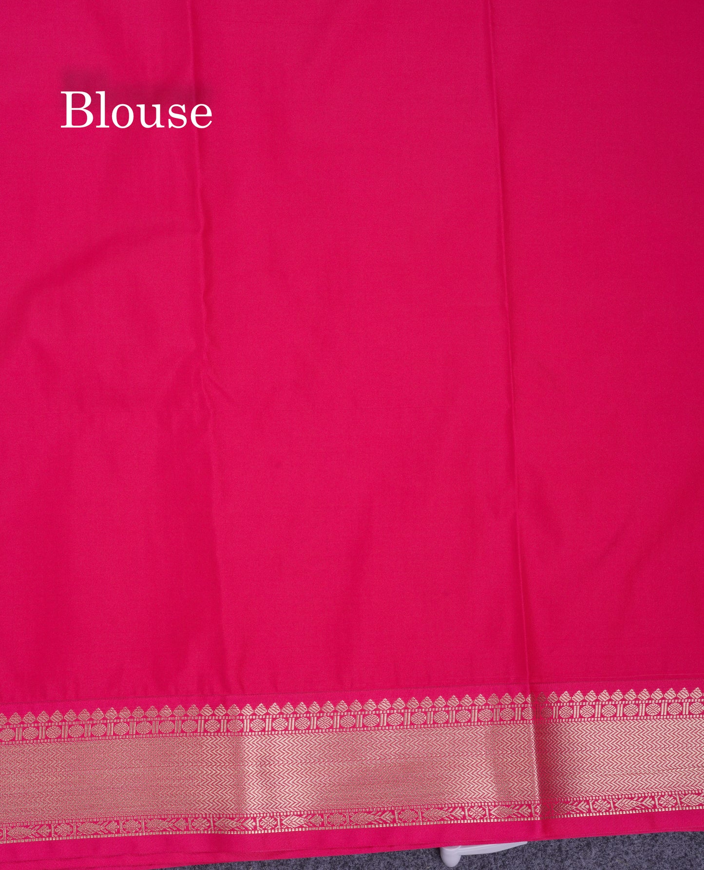 Beautiful Dark Purple Small Checks Semi Silk Saree With Contrast Pink Traditional Medium Border