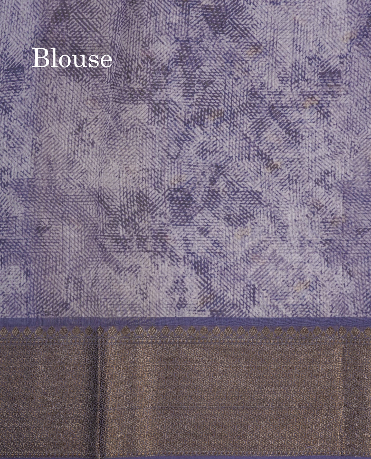 Baby Pink Colour Chanderi Mixed Cotton Saree With Contrast Violet Border