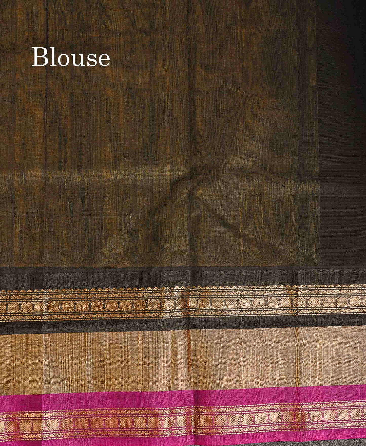 Pure Silk Cotton Saree - Mustard Yellow Zari Butta Along With Contrast Black Traditional Evening Morning Border