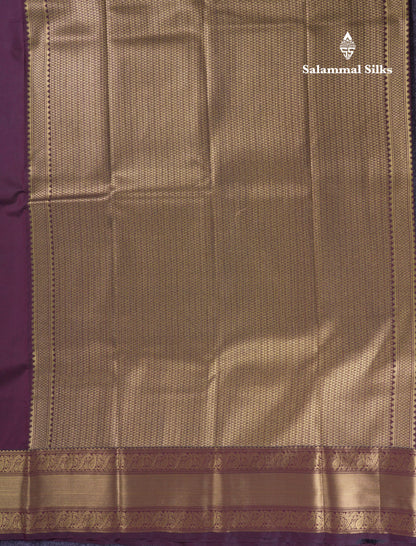 Beautiful Royal Blue Semi Silk Saree With Traditional Border