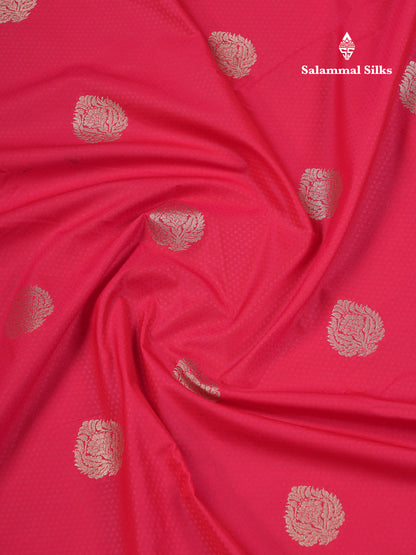 Beautiful Manthulir Yellow Semi Silk Saree With Contrast Cream Sandal Traditional Border