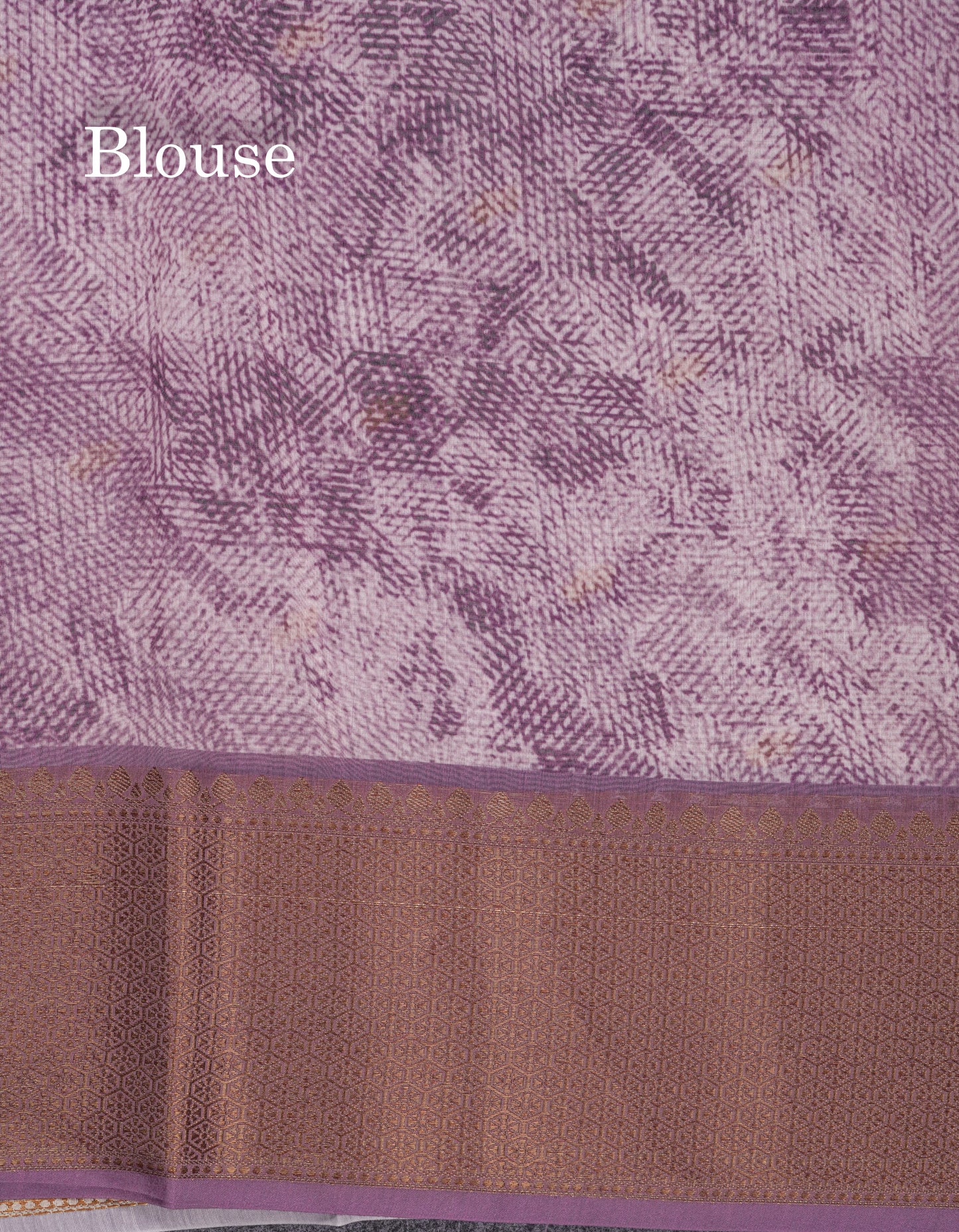 Baby Pink Colour Chanderi Mixed Cotton Saree With Contrast Violet Border