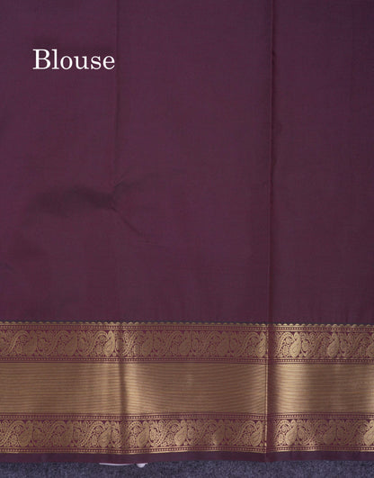 Beautiful Royal Blue Semi Silk Saree With Traditional Border