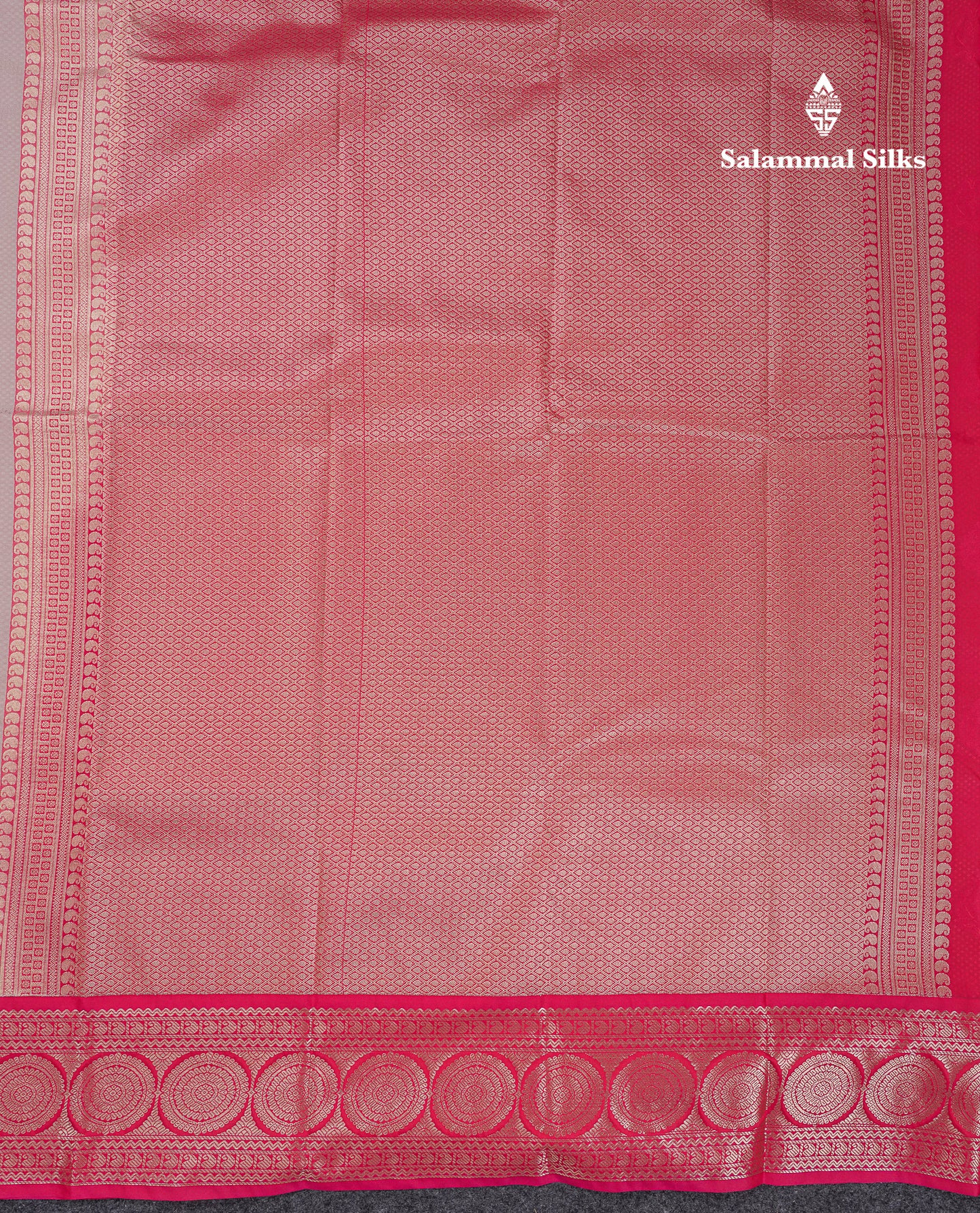 Beautiful Manthulir Yellow Semi Silk Saree With Contrast Cream Sandal Traditional Border