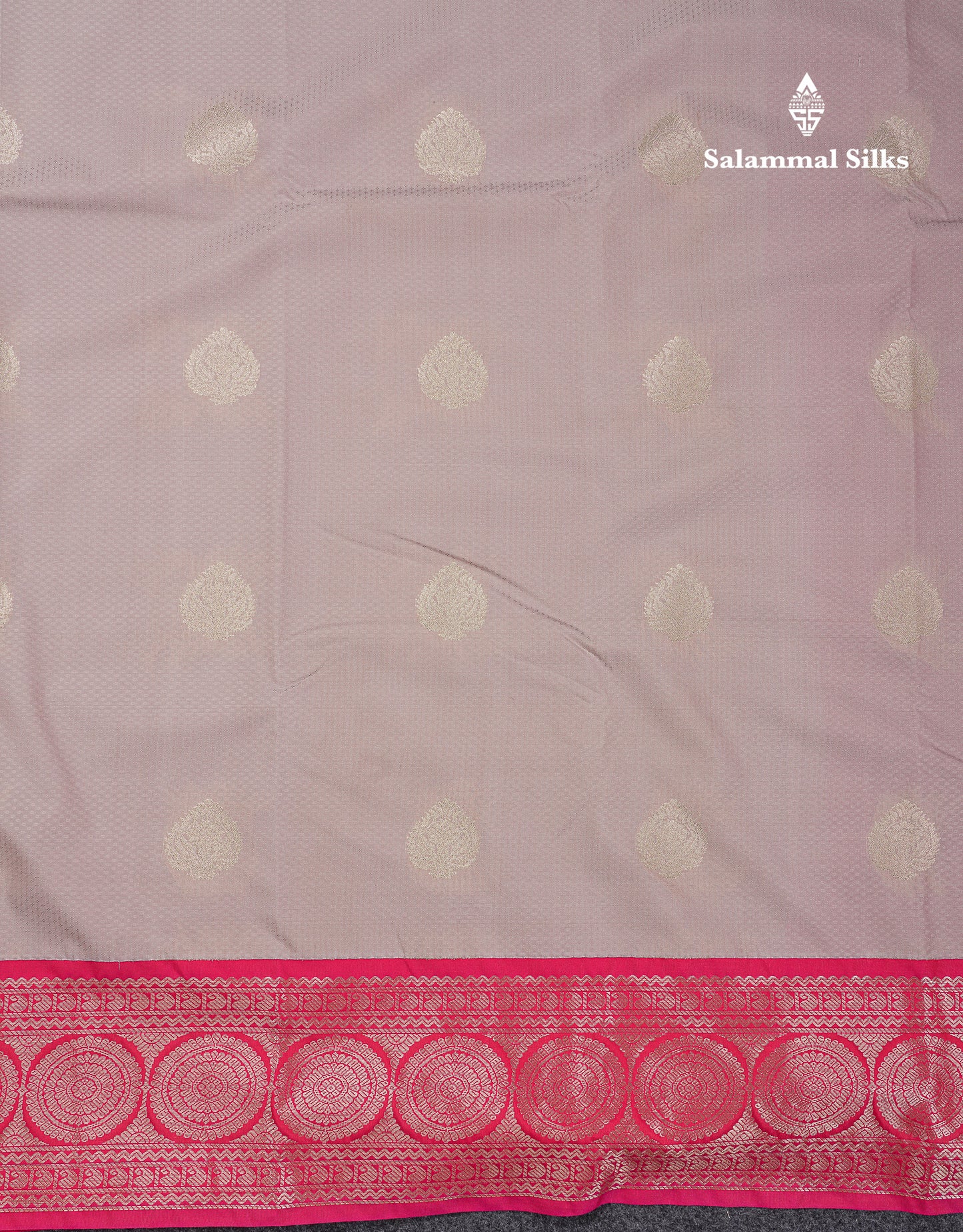 Beautiful Manthulir Yellow Semi Silk Saree With Contrast Cream Sandal Traditional Border