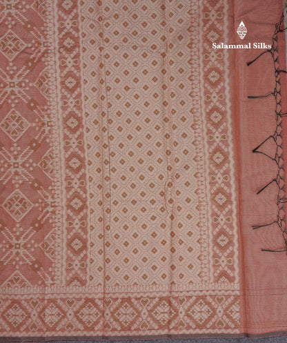 Chocolate Thread Kota Saree With Fancy Border