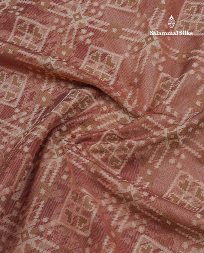 Chocolate Thread Kota Saree With Fancy Border